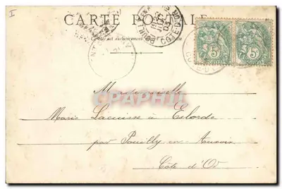 Dijon - Túmulo de Philippe POT — editor não identificado, número de série não visível — Verso