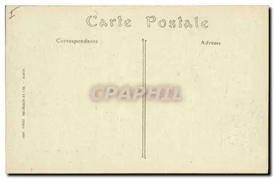 Abdij van SAINT-DENIS — Graf van Lodewijk XII en Anna van Bretagne, de Apostelen, rechterkant — Uitgave G. CHANDRAIT — Achterkant