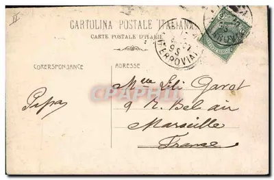 Cimierio del Capuccini — Roma — editor desconhecido, n° 697 — Verso