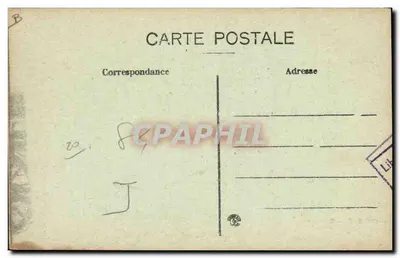 Avignon — Mise à l'eau d'une Barque par le 7e Génie — Verso