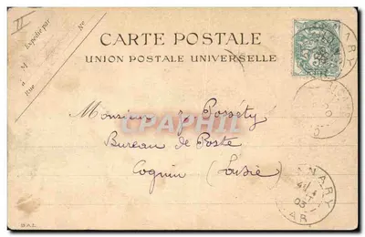Croiseur "Jeanne d'Arc" — Marine militaire Française — Couturier, Phot.-Éditeur, Toulon n°317 — Verso