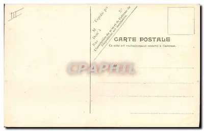 Le Jauréguiberry — kruiser van de Franse Marine — V.P. Parijs, nr. 13 — Achterkant