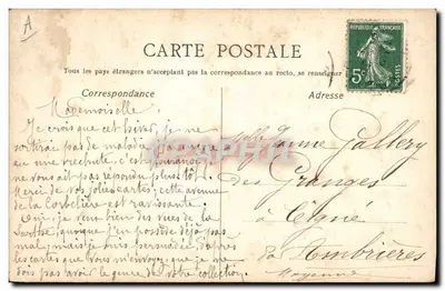 Manz'ell Pervenche — Wals — autorstwa Gaston Maquis i Will — Rewers