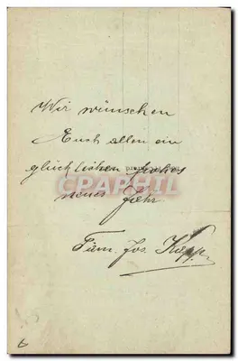 Wnętrze lorrainie — scena życia — Wydawca: E. Lecoeur — Rewers