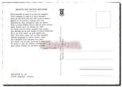 Sposób gotowania truskawek meunière — Wydawnictwo LYNNA — nr 38 — Rewers