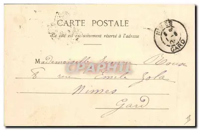 Les Cinq Sens - Le Goût — Phototype A. Bergéret & Cie - Nauz — Verso