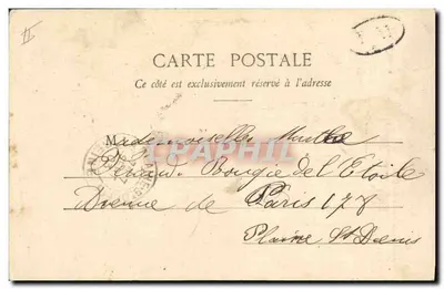 A Pequena Compradora — A. Garboriaud, Fototipo A. Bézian & Cie, Nîmes — Verso