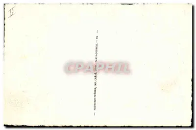 Laigle (Orne) — Casa histórica do século XVII. Sala do térreo — R. Poret — Verso
