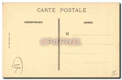 Stół z XVI wieku — Sztuka burgundzka — J.-E. Bulloz, wydawca — Rewers