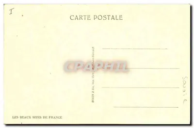 Tumba da Baronesa de Broc — Gresy-sur-Aix — série 26741c — Verso