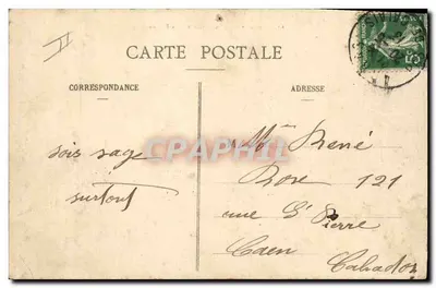 École de Pont du 3e Génie — La Parade — Éditeur : F. Pannier — Rückseite