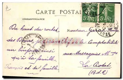 Arbeiten des Ingenieurs — Fliegende Brücke der Mannschaft — Edition Prévot, Avignon — Rückseite
