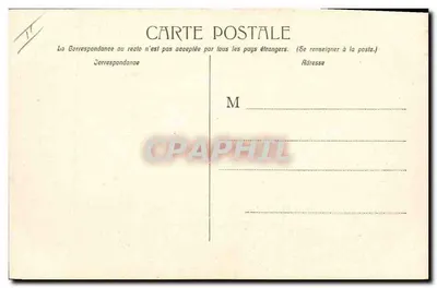 Montpellier - Citadelle do 2me Génie — Edição das Nouvelles Galeries, Montpellier, n°5 — Verso