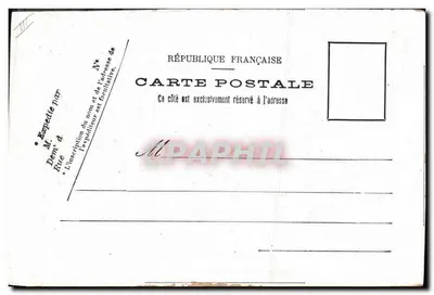 En Alsace — Le Passage du Rhin — Éditeur : En Alsace, n° de série non visible — Verso