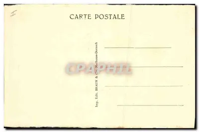 Wnętrze z Alzasku — 520 A — wydawca BRAUN & Cie, Mulhouse-Dornach — Rewers