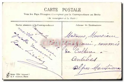 Flores de esquecimento — Graça de Afeto — Boa Ano — K. F. editores, Paris, Série 1951 — Verso