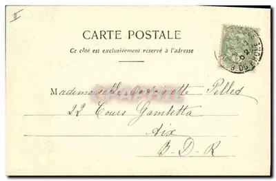Porto la speranza — giovane donna e donna anziana — Edizione Pintotype A. Bergeret et Cie, Nancy — Verso