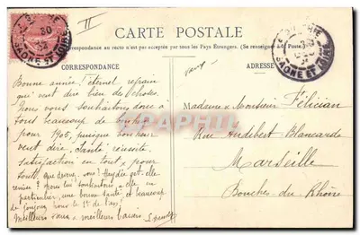 Nieuwe seizoen — 1905 — Uitgever A. Bernard, N° 182 — Achterkant