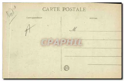 Groby Świętego Pary i Świętego Scubillona — Kościół Świętego Pary na Mermie — Fotografia z Bazar Parisien w Saint-Pair — Rewers