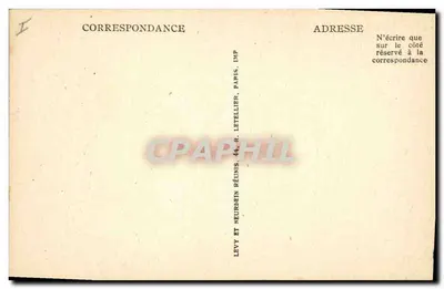 Bilhete postal antigo Singe Blida Gorges de la Chiffa Ruisseau des singes Zigomar — Verso