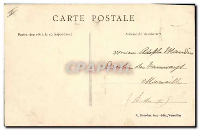 Versailles — Petites Ecuries — Caserma del 1° Reggimento degli Ingegneri — Verso