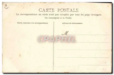 Versailles — 1ᵉ Génie, École de Ponts — Sammlung der Galerien Modernes, n° 131 — Rückseite