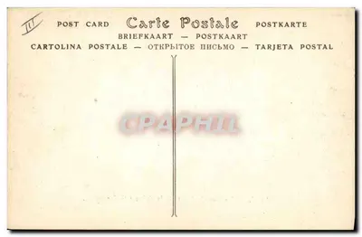 Paris — A Grande Cheia do rio Sena (janeiro de 1910) — Construção de um bote pelos sapadores do 2º engenheiros no baixo da rue de Bourgogne — ND Phot. — Verso