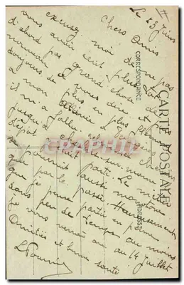 Mourmelon-le-Grand — Rue du Génie — Livraria Militar Guérin — Verso