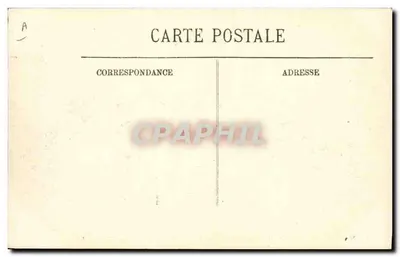 Überschwemmungen in Paris (Januar 1910) — Die Pontonniers am Cours la Reine — LL — Rückseite
