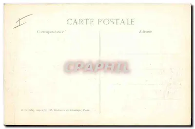 Compiègne - Ponte de pedra destruído pelo gênio francês — Editor E. Le Defey, n° 197 — Verso
