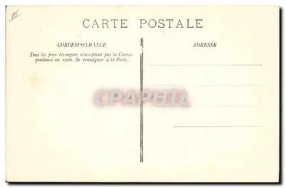 Le Jemmapes, pancernik brzegowy — A. Bougault, nr 542 — Rewers