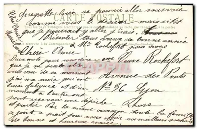 Château enneigé avec cerfs — décor de sapins et de pommes de pin — éditeur non visible — Verso