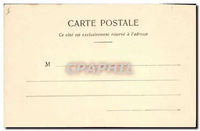 Em vagão — cena de trem — Fototipia A. Bergaret et Cie, Nancy — Verso
