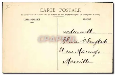 Jovem Moça — Mandamentos da Jovem Moça a Casar — Posters A. Boucher & Cie, MARSEILLE — Verso