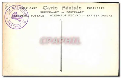 Rueil — Castelo da Malmaison, antiga residência de Napoleão I e Joséphine — ND Fot. — Verso