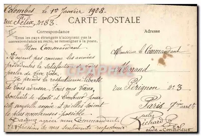 Zamek MALMAISON — Tron Napoleona I — E.I.D. — Rewers