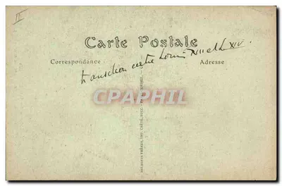 Cadeira de madeira natural — Musée des Arts Décoratifs — Louis XVIII — Verso