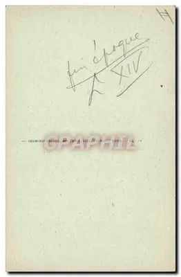 Cadeira da época de Luís XIV — Museu dos Artes Decorativas — ND. PHOT. — Verso