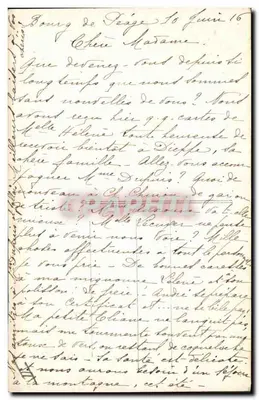 Bourg-de-Péage — Grobowiec hrabiego Dedelay-d'Agier w lesie des Naix — Karta pocztowa n°15 — Rewers