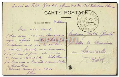 St-BONNE-le-CHATEAU (Loire) — Momie — Wyd. V. M. — Rewers
