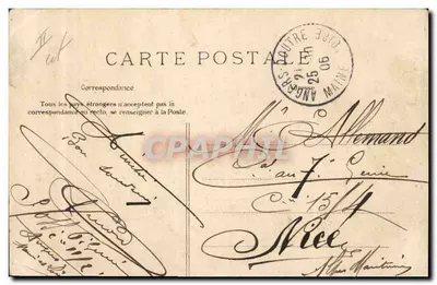 Passage de voitures sur portière — 6e Régiment du Génie — éditeur imprimeur non visible — Rückseite