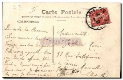 Avignone — Caserma d'Hautpoul, occupata dal 7° Genio — Verso