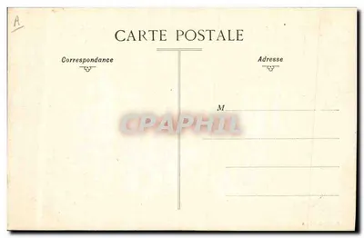 Arras — École de Pont du Génie — Un train de bateaux sur la Scarpe — Verso