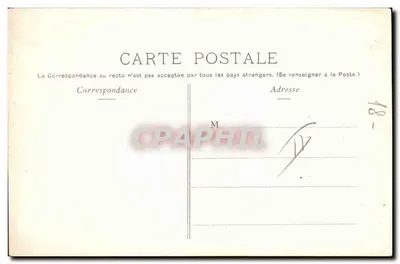 Vincent d'Indy — Ritratto — GU L. Music, Parigi — Verso