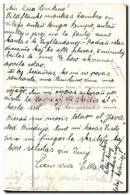 Jipfelgörg — Canzone popolare di H. Mückenberger, Plauen i. B. — Editore H. Mückenberger, Plauen i. V. — Verso