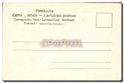 Trawy trójkątne — Szczęśliwego dnia — Multilingualna kartka pocztowa — Rewers