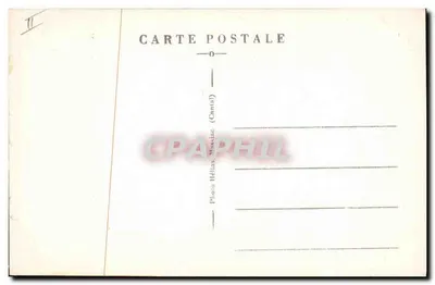 O grande dique de Sarrans (Vista a jusante) — Hélias, série 3 — Cartão postal — Verso