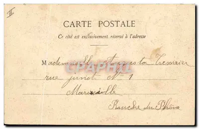 Il Piccolo Santo Antonio — Contemplazione — Phototype A. Bourgoin et Cie - Nancy — Verso
