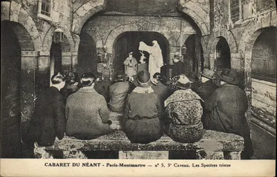 Cabaret du Néant - Paris-Montmartre — n° 5, 3° Caveau, Les Spectres tristes
