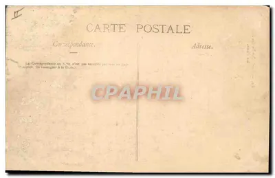Paris — Jardin des Plantes — Le Paon. Éditeur : Le Paon. N° de série : 80. — Verso